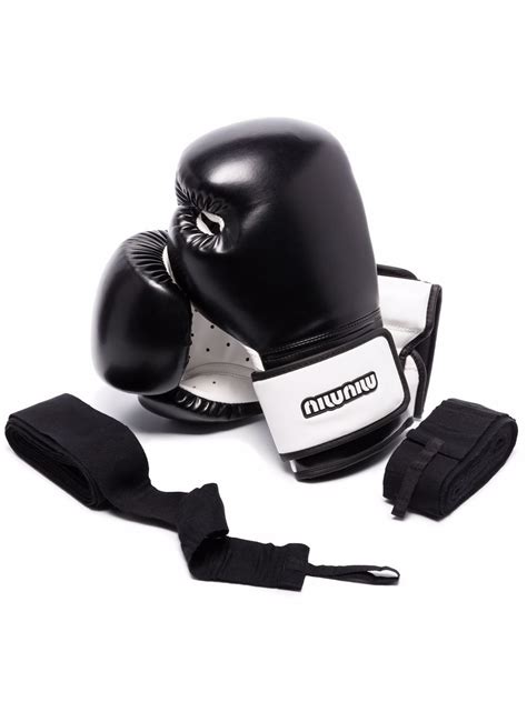 Miu Miu Leather Boxing Glove Set 